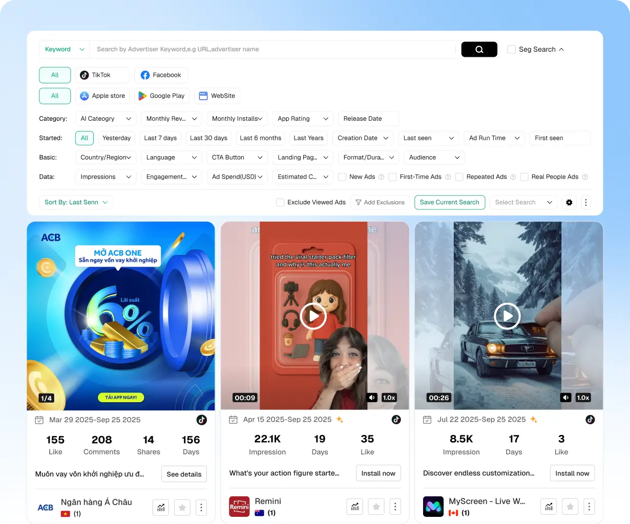 Discover AI Project Ad Creatives