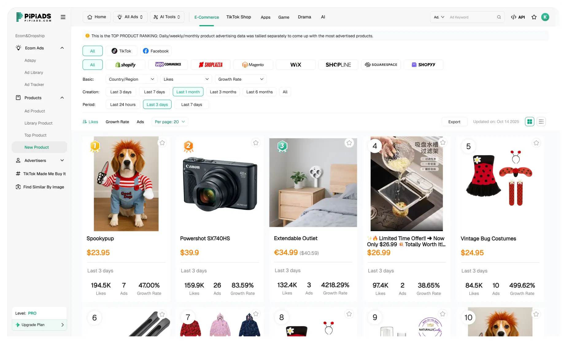 New Dropshipping
Products